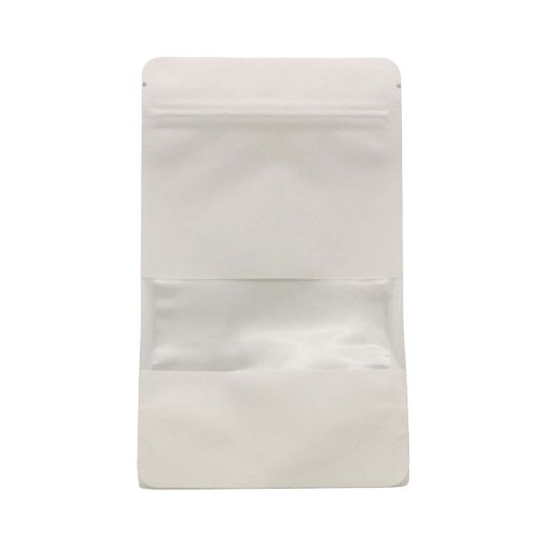 White craft paper bag for packaging wax brittle - package of 10